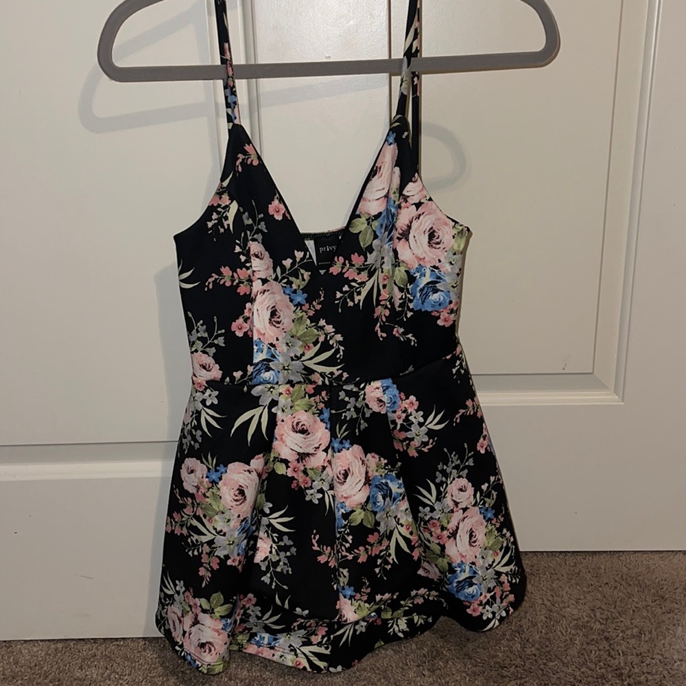 Floral Romper Dress